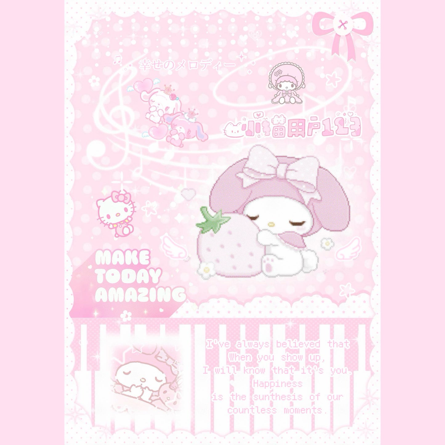 【Pre-Order】40Pages Meow User 123 Sticker Book