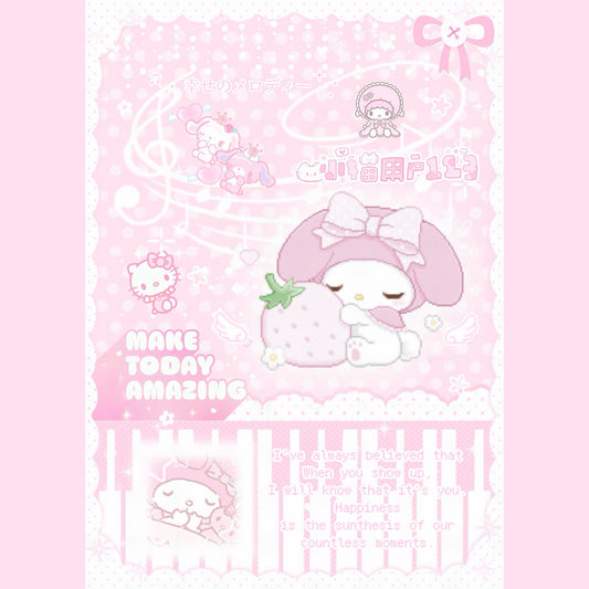 【Pre-Order】40Pages Meow User 123 Sticker Book