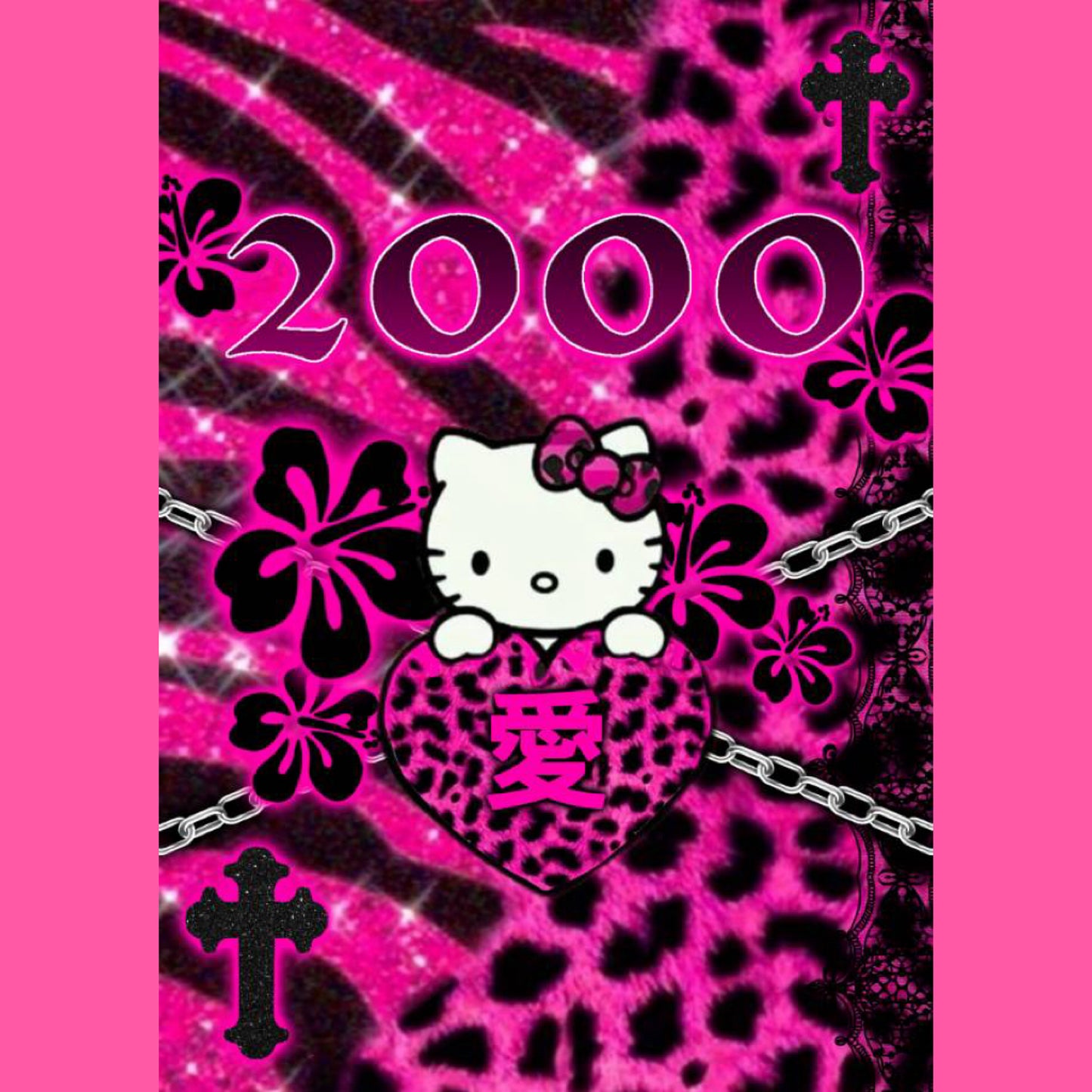 【Pre-Order】30Pages 2000 Gal Sticker Book