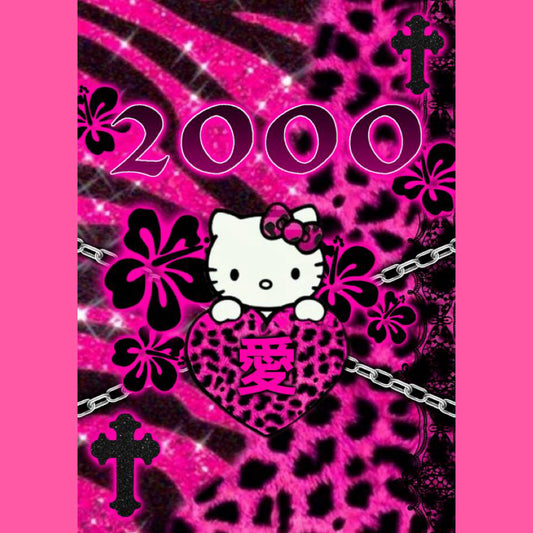 【Pre-Order】30Pages 2000 Gal Sticker Book