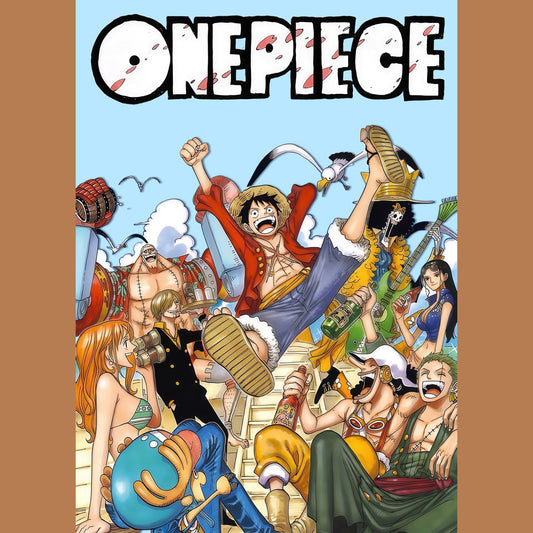 【Pre-Order】100Pages One Piece Sticker Book(Softcover)