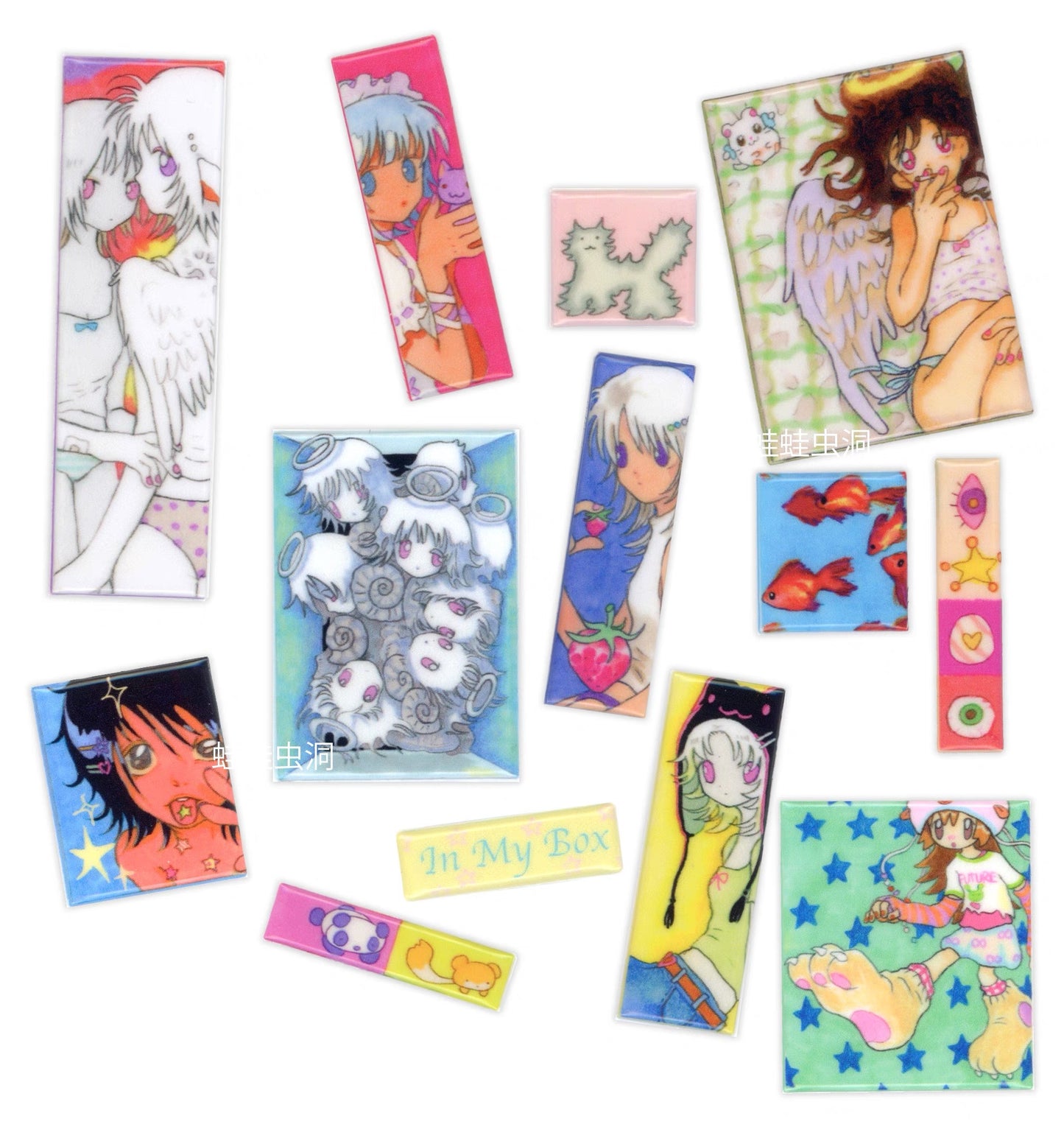 In My Box PVC 3D Sticker Sheet