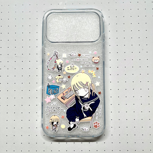 Japanese Manga Relief Stickers Handmade Sticker Phone Case B(Resin Ver.)