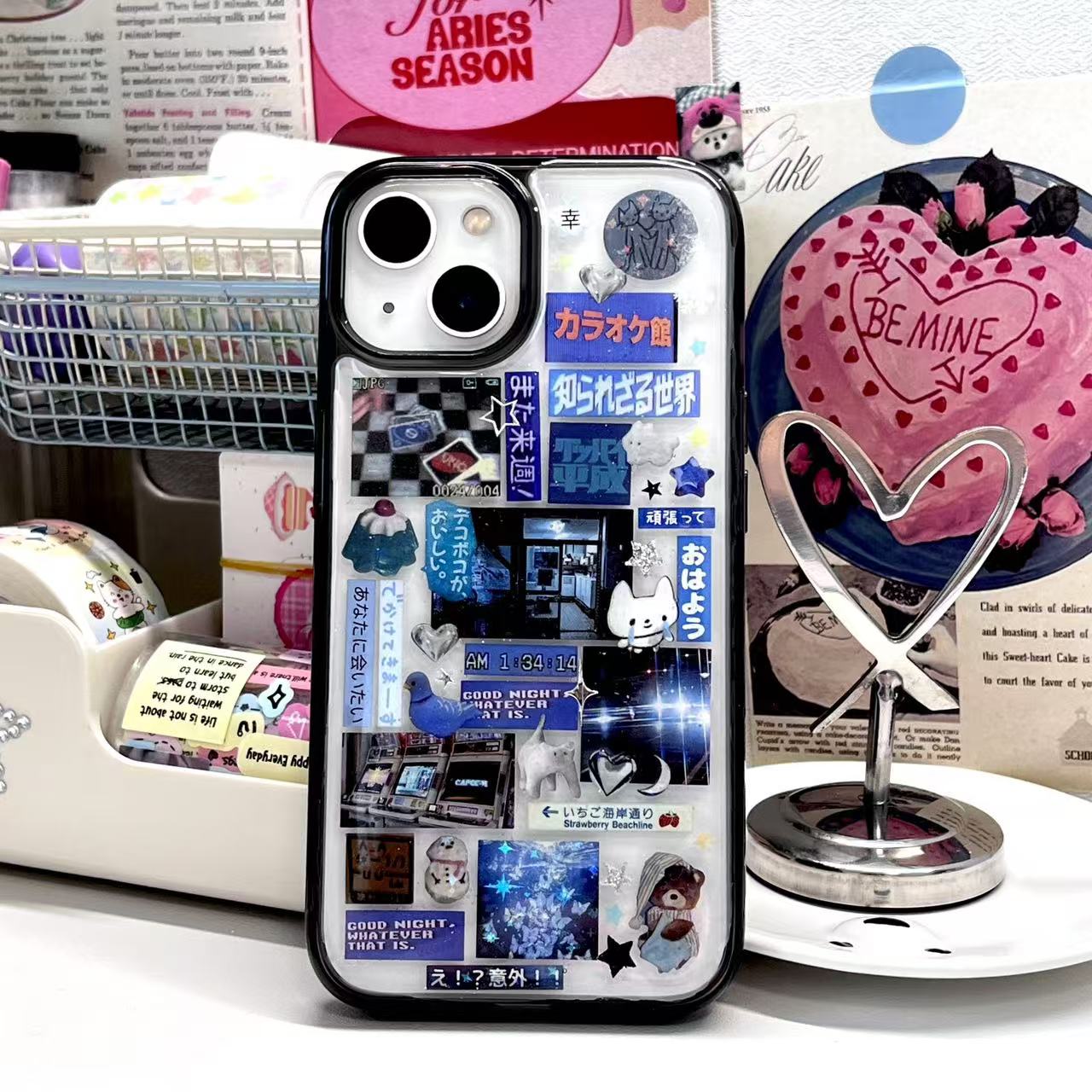 Japanese Memories Handmade Sticker Phone Case Samsung Case