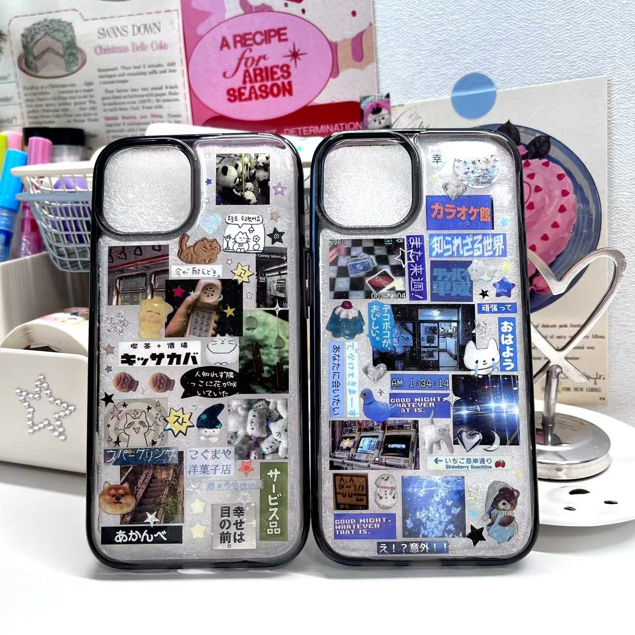 Japanese Memories Handmade Sticker Phone Case Samsung Case