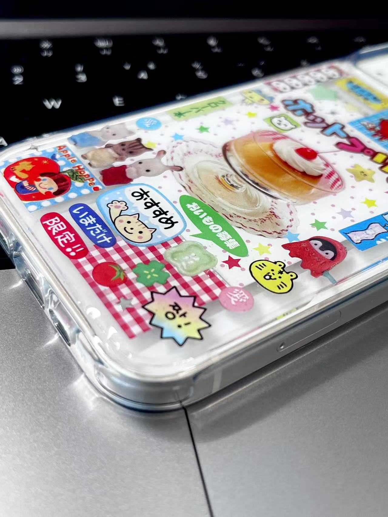 Japanese Retro Food Handmade Sticker Phone Case Samsung Case