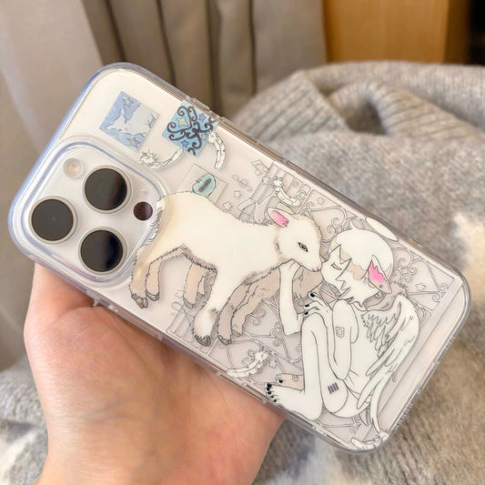 Kiss The Lamb Regular phone case iPhone 17 Case