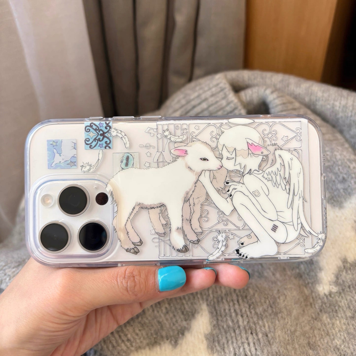 Kiss The Lamb Regular phone case iPhone 17 Case