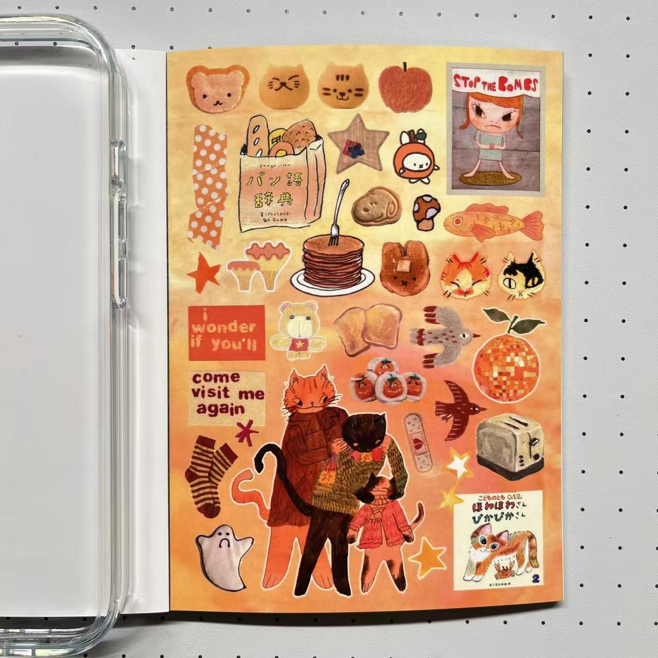 【Limited Edition 10】Seasonal Records Sticker Book Handmade Sticker Phone Case