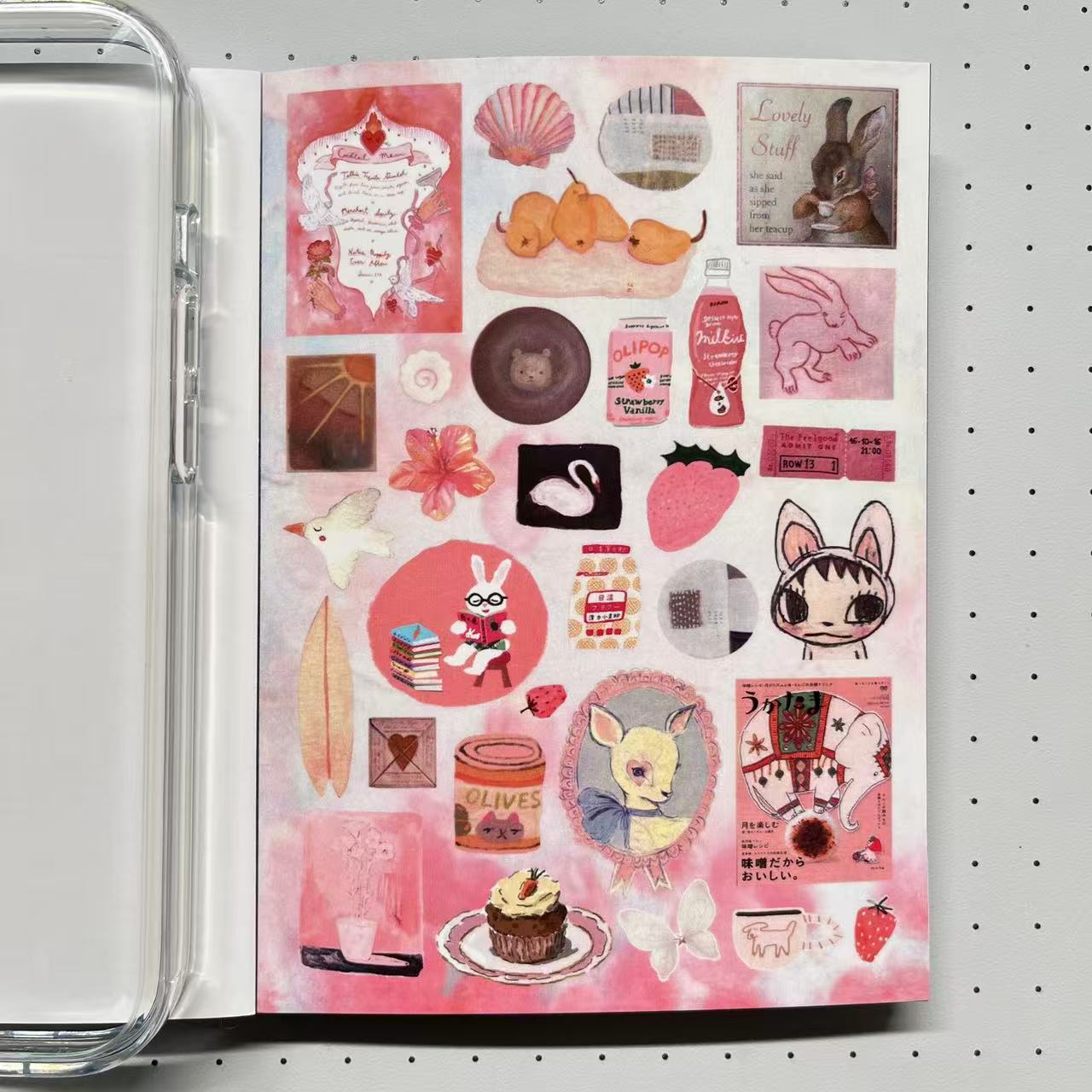 【Limited Edition 10】Seasonal Records Sticker Book Handmade Sticker Phone Case