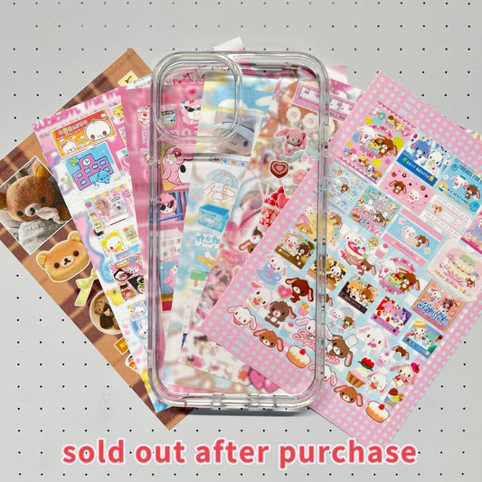 【Limited Edition 2】Dream.R Sticker Sheets Handmade Sticker Phone Case