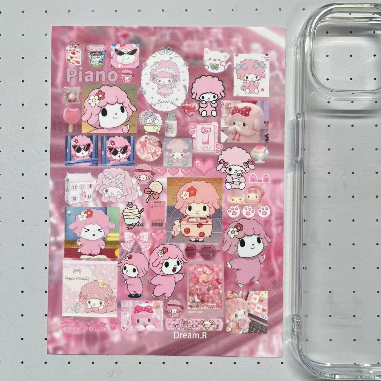【Limited Edition 2】Dream.R Sticker Sheets Handmade Sticker Phone Case