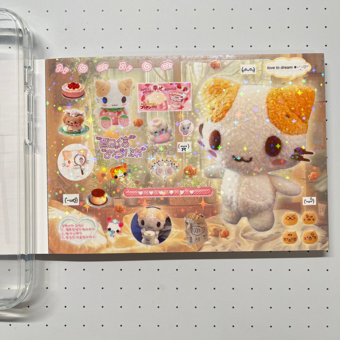 【Limited Edition 3】Big Doll Sticker Book Handmade Sticker Phone Case