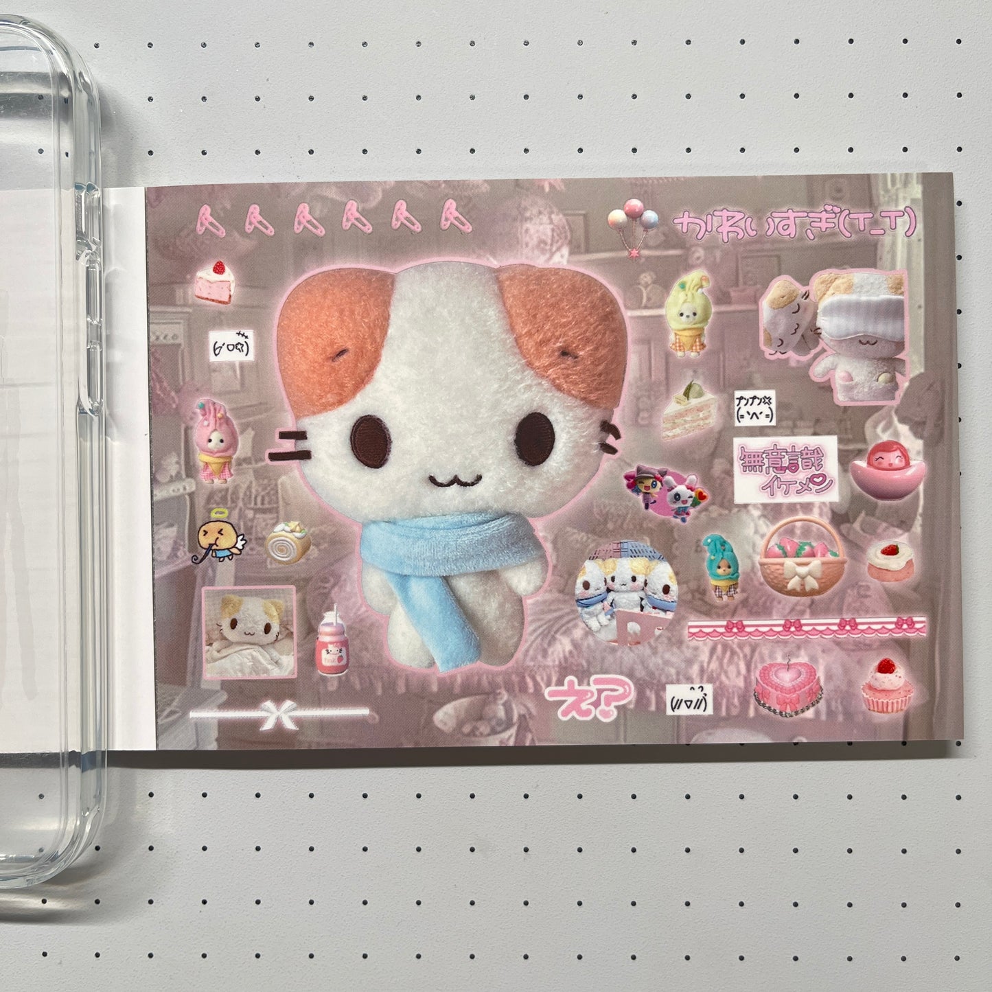 【Limited Edition 3】Big Doll Sticker Book Handmade Sticker Phone Case