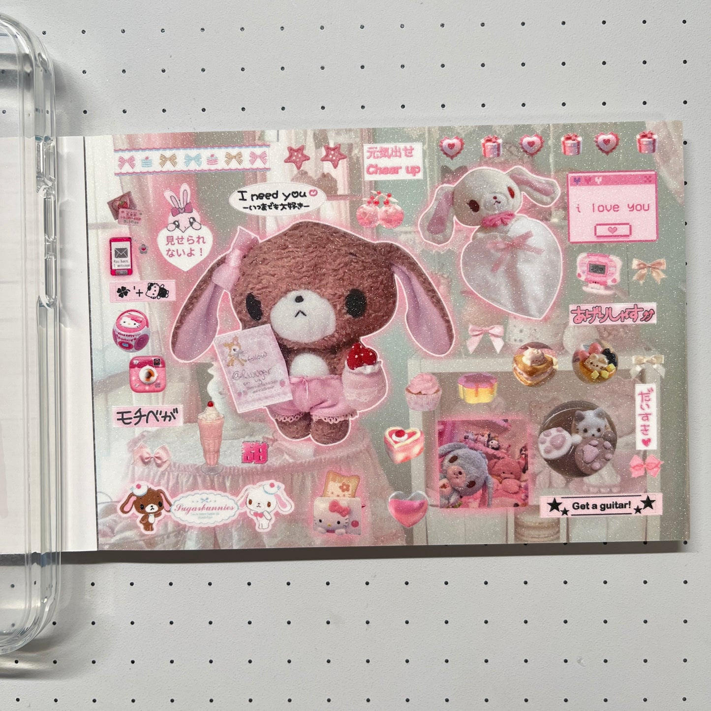 【Limited Edition 3】Big Doll Sticker Book Handmade Sticker Phone Case