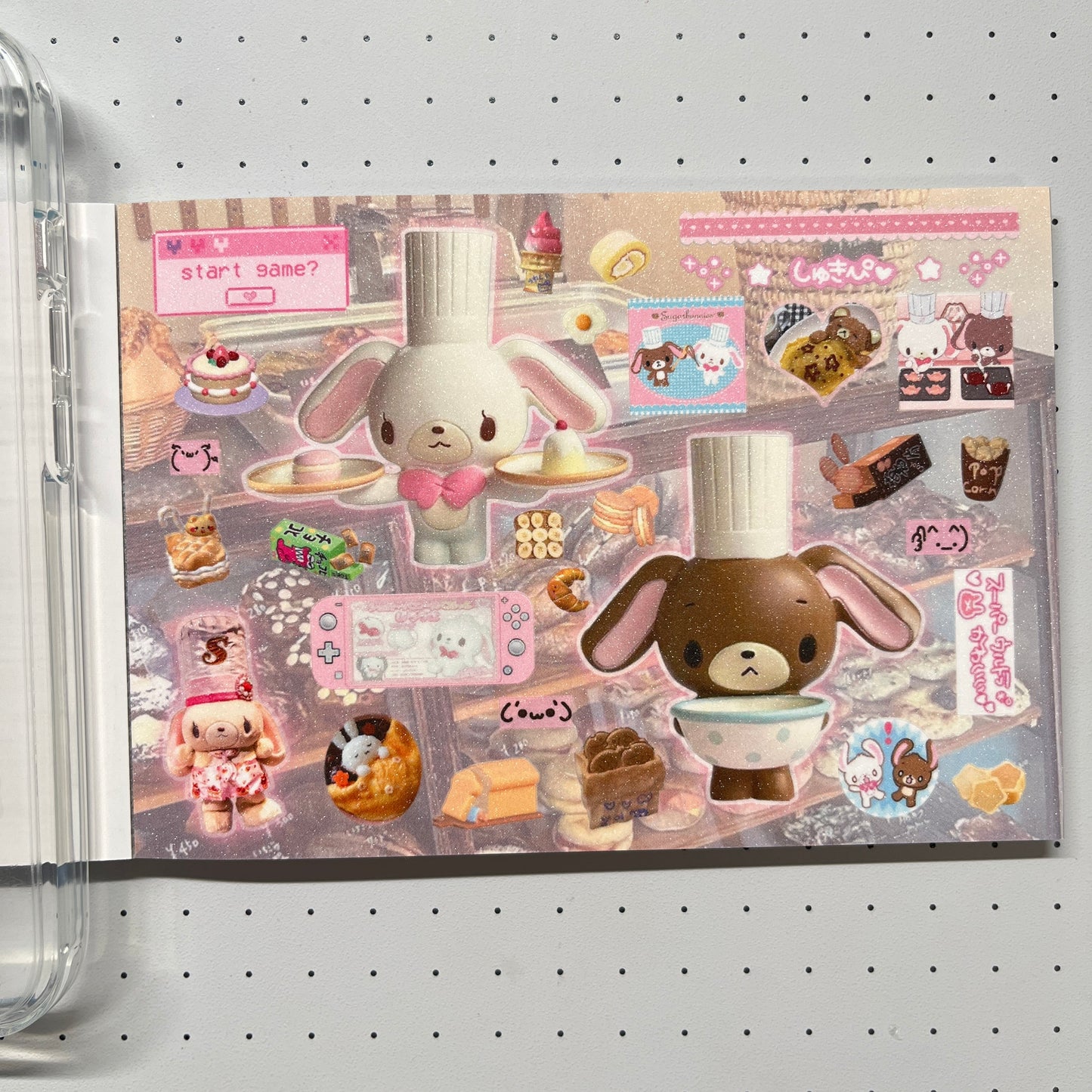 【Limited Edition 3】Big Doll Sticker Book Handmade Sticker Phone Case