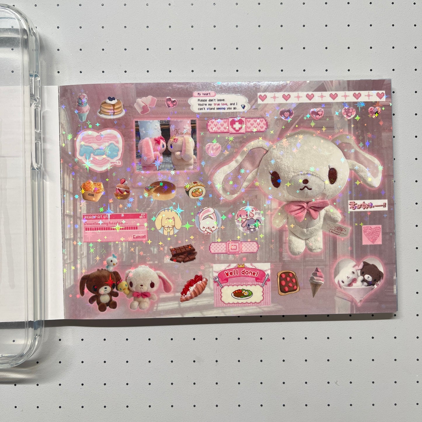 【Limited Edition 3】Big Doll Sticker Book Handmade Sticker Phone Case