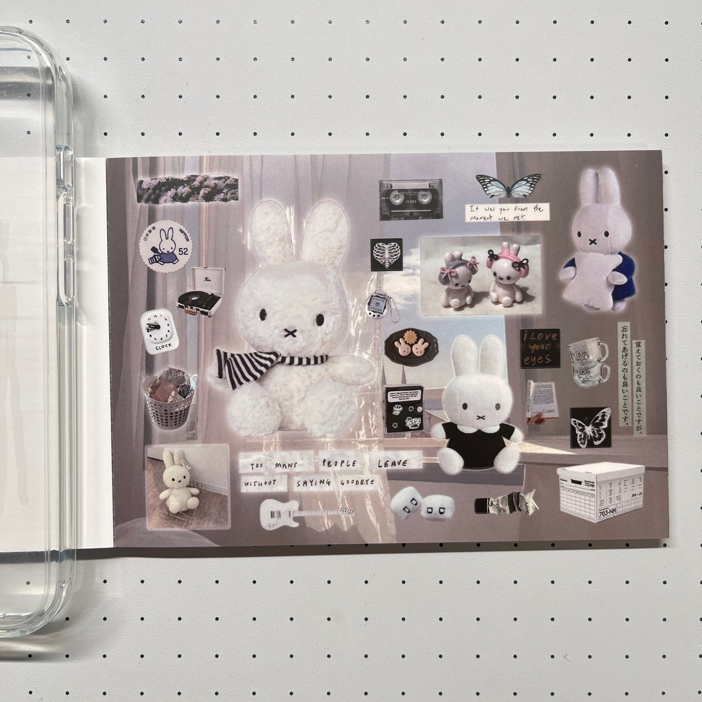 【Limited Edition 3】Big Doll Sticker Book Handmade Sticker Phone Case