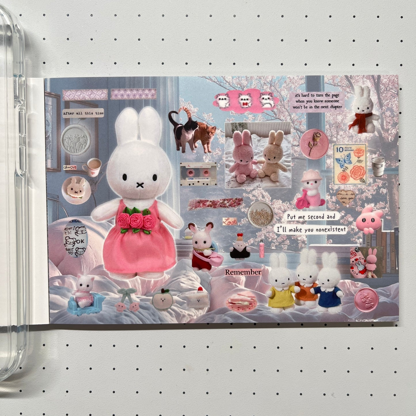【Limited Edition 3】Big Doll Sticker Book Handmade Sticker Phone Case