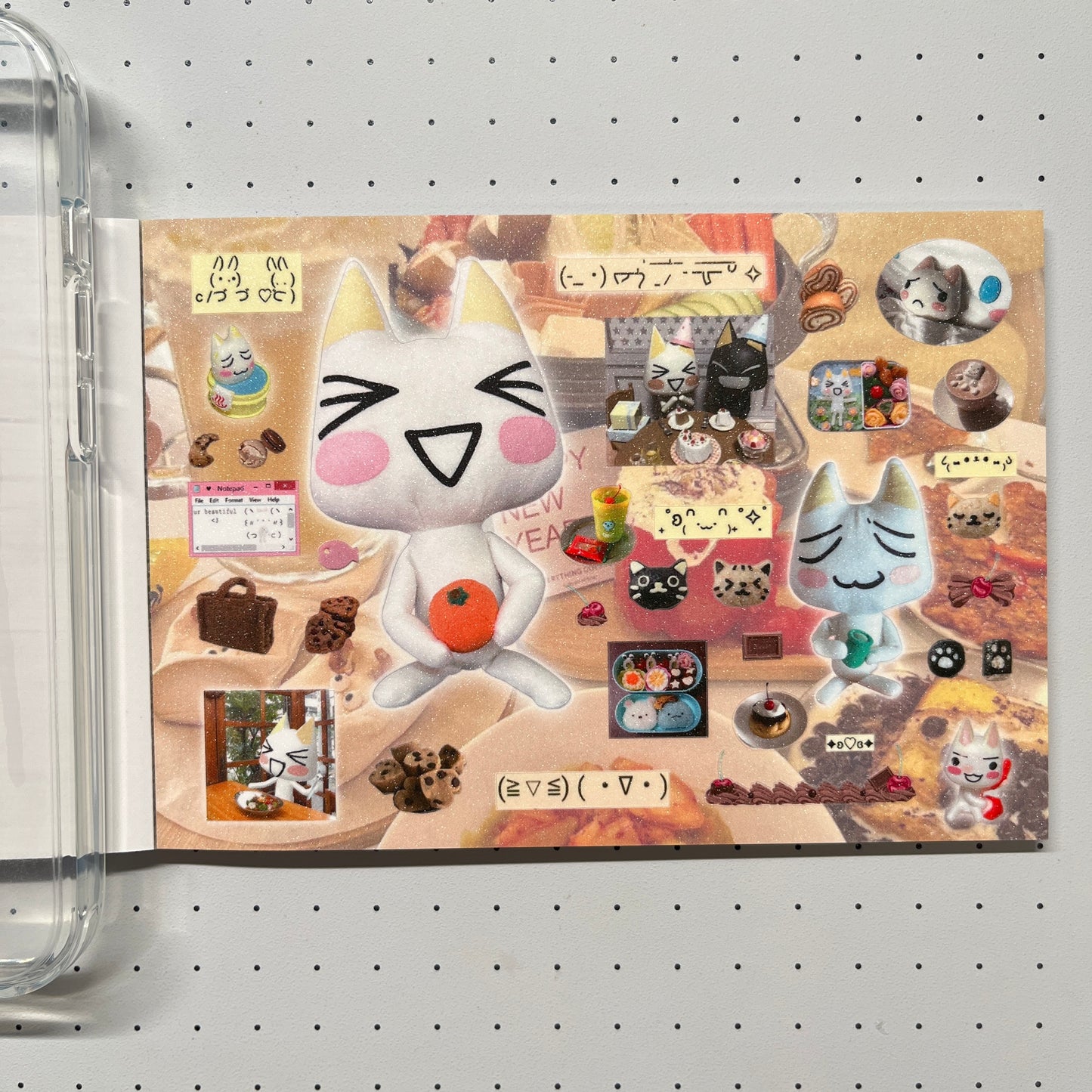 【Limited Edition 3】Big Doll Sticker Book Handmade Sticker Phone Case