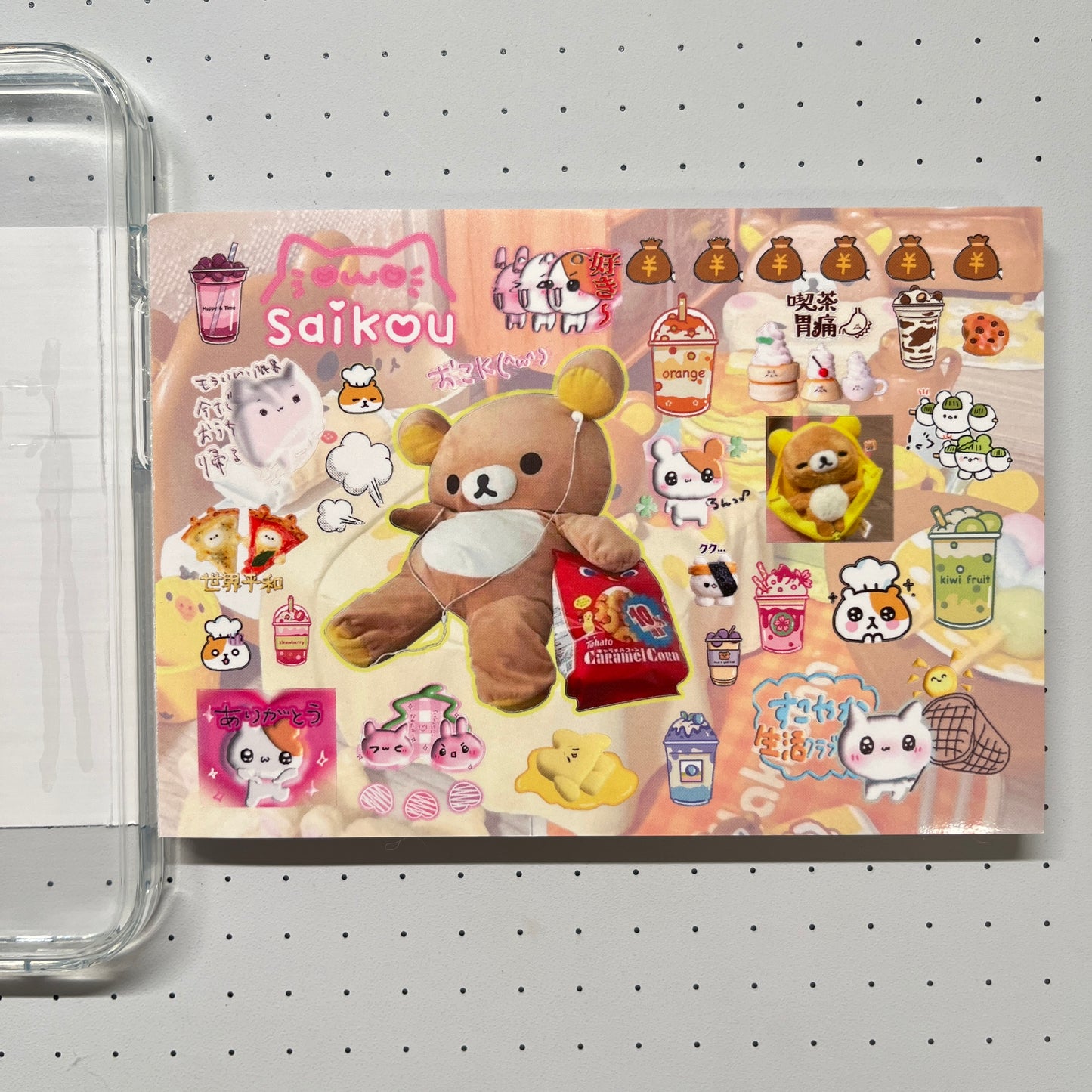 【Limited Edition 3】Big Doll Sticker Book Handmade Sticker Phone Case