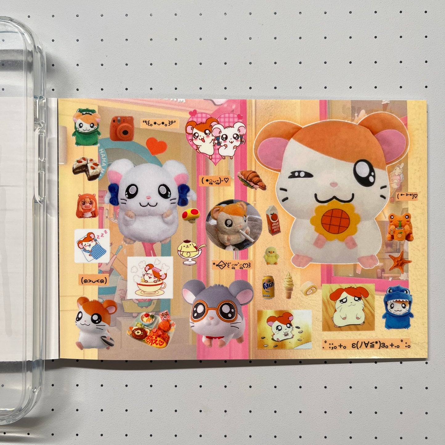 【Limited Edition 3】Big Doll Sticker Book Handmade Sticker Phone Case