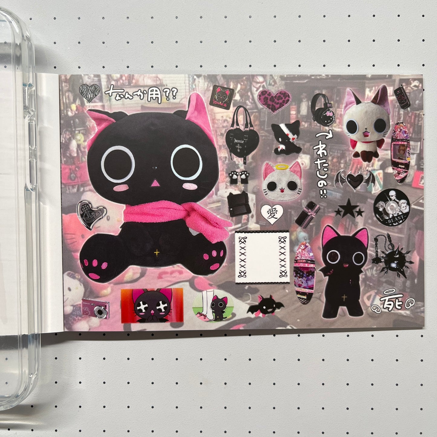 【Limited Edition 3】Big Doll Sticker Book Handmade Sticker Phone Case