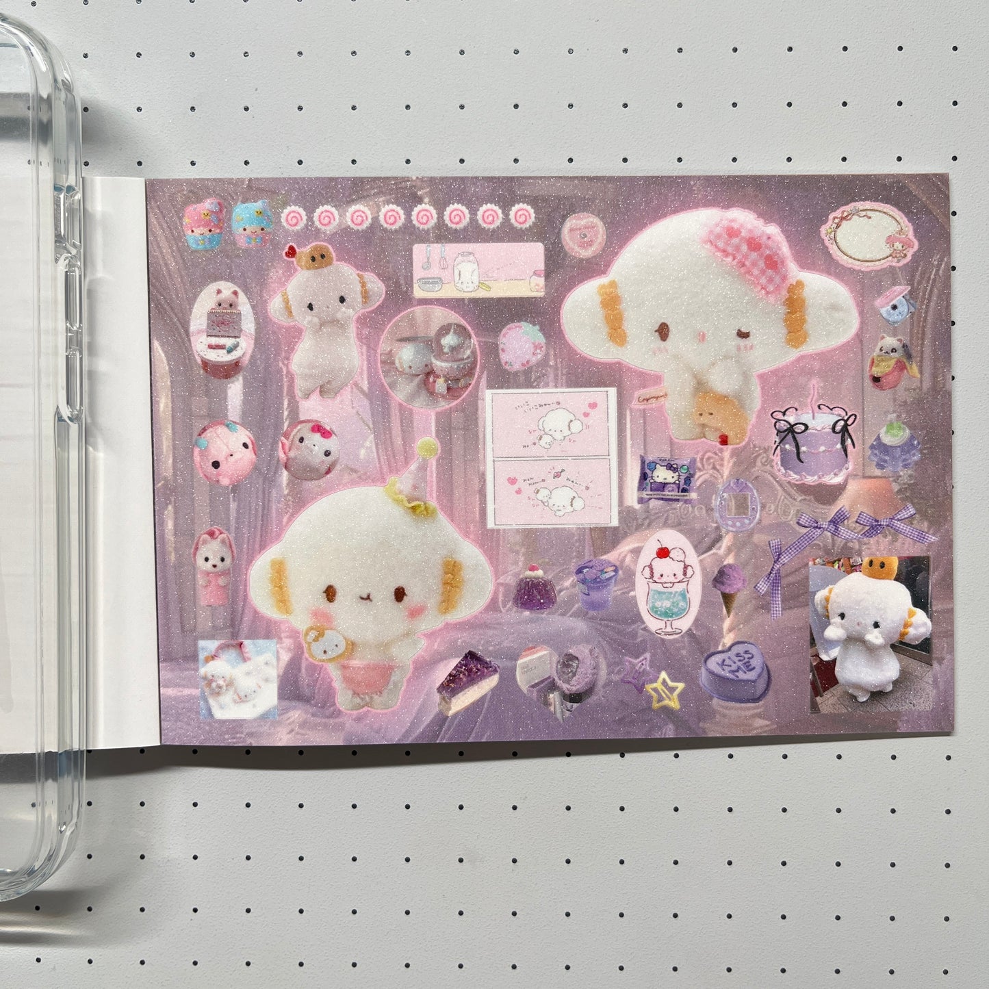 【Limited Edition 3】Big Doll Sticker Book Handmade Sticker Phone Case