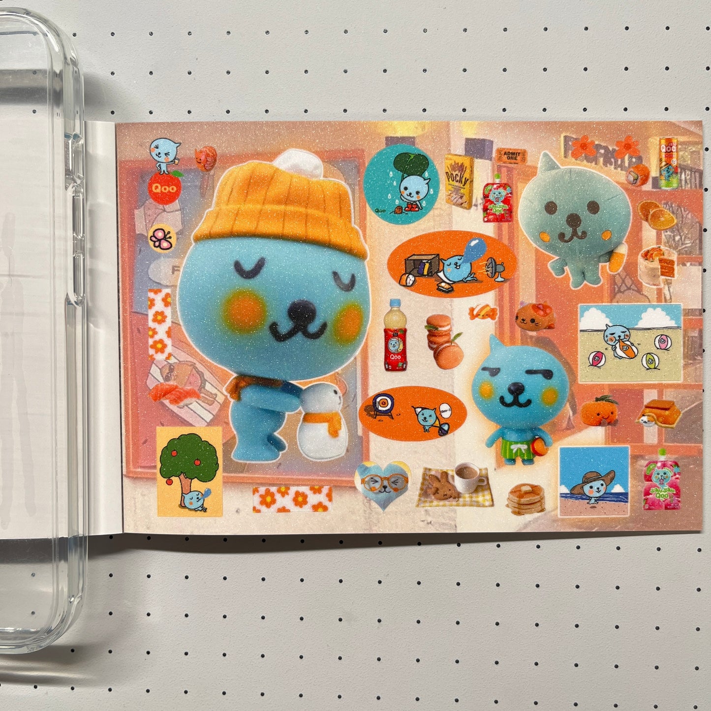 【Limited Edition 3】Big Doll Sticker Book Handmade Sticker Phone Case