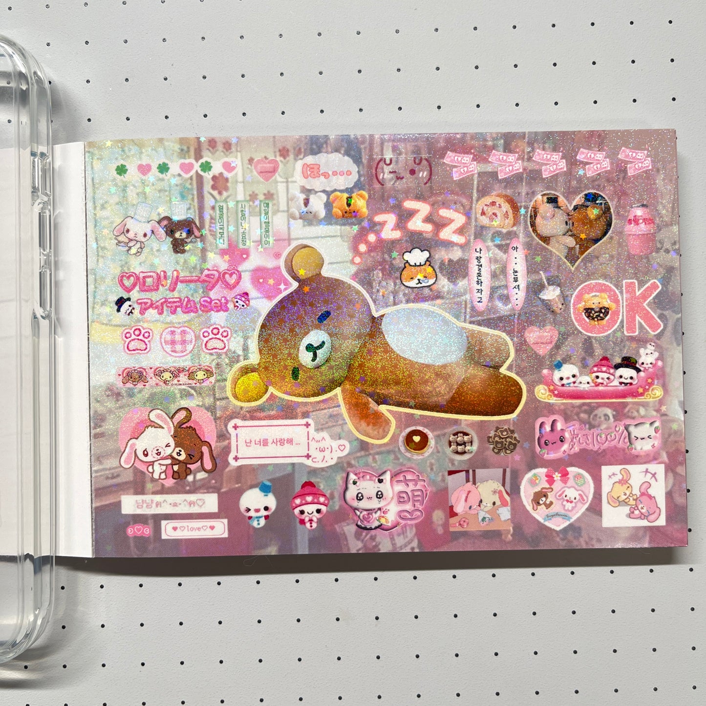 【Limited Edition 3】Big Doll Sticker Book Handmade Sticker Phone Case
