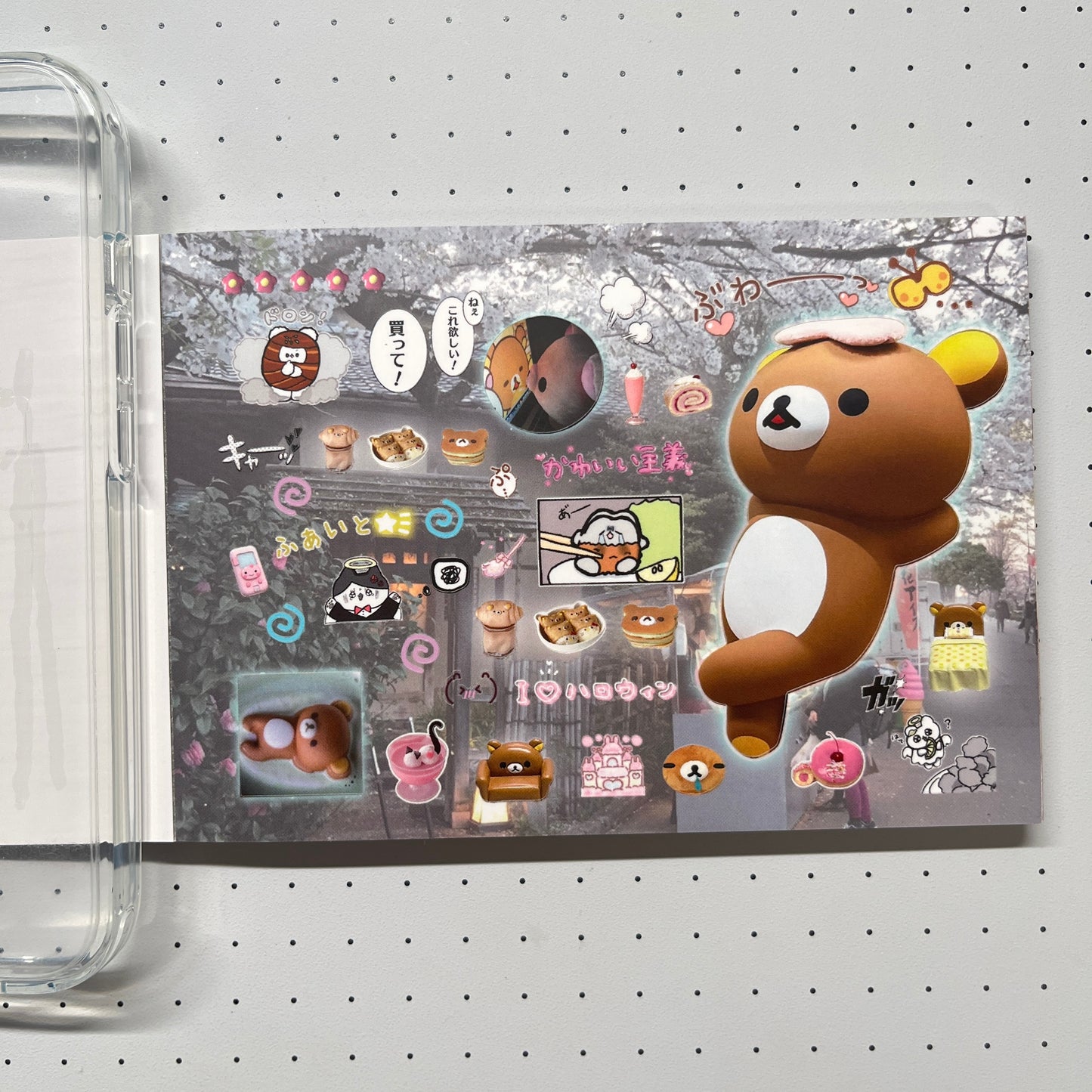 【Limited Edition 3】Big Doll Sticker Book Handmade Sticker Phone Case