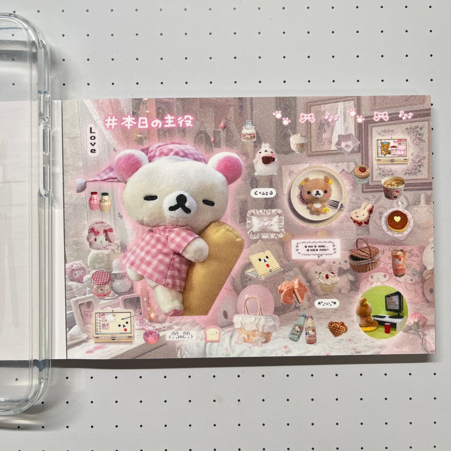 【Limited Edition 3】Big Doll Sticker Book Handmade Sticker Phone Case