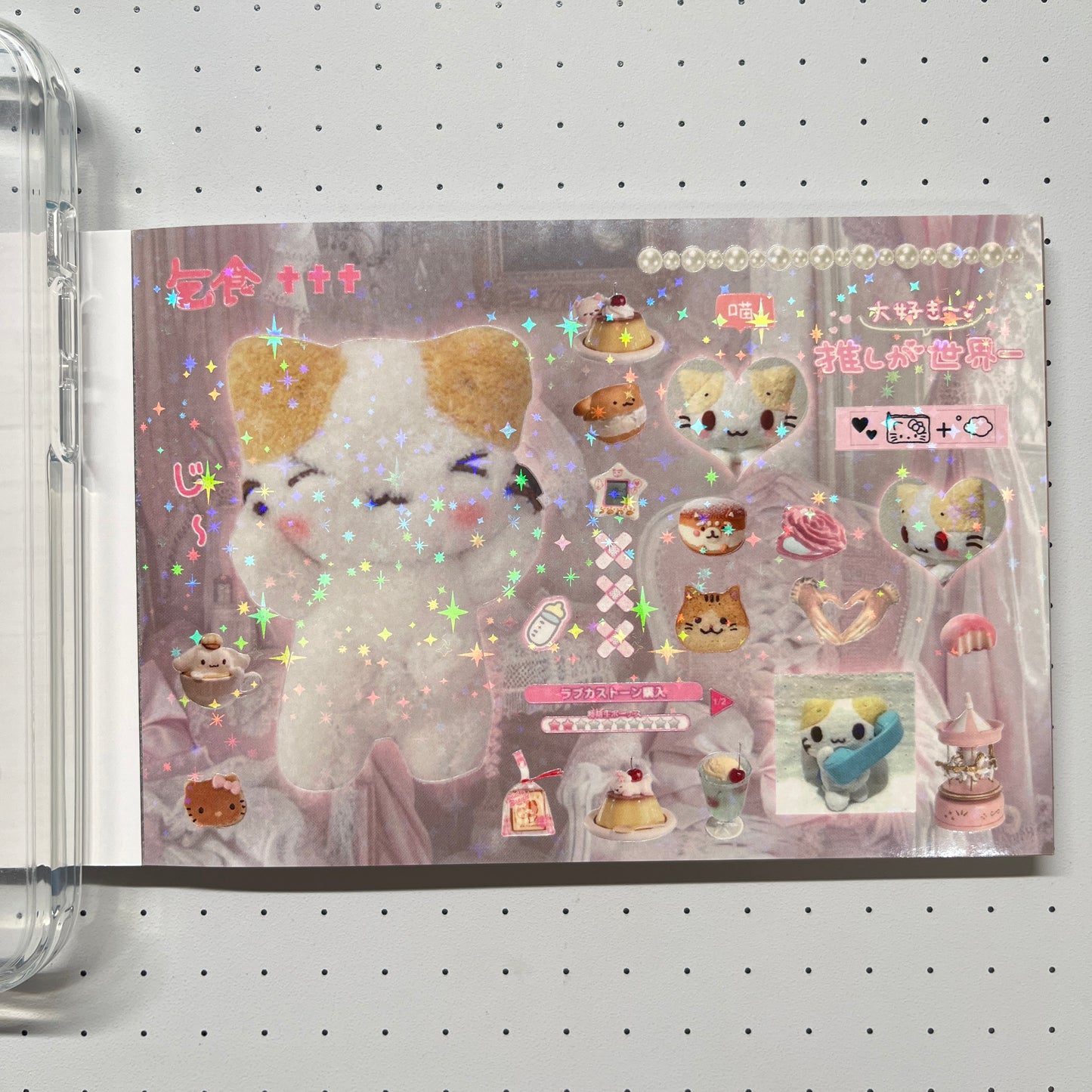 【Limited Edition 3】Big Doll Sticker Book Handmade Sticker Phone Case