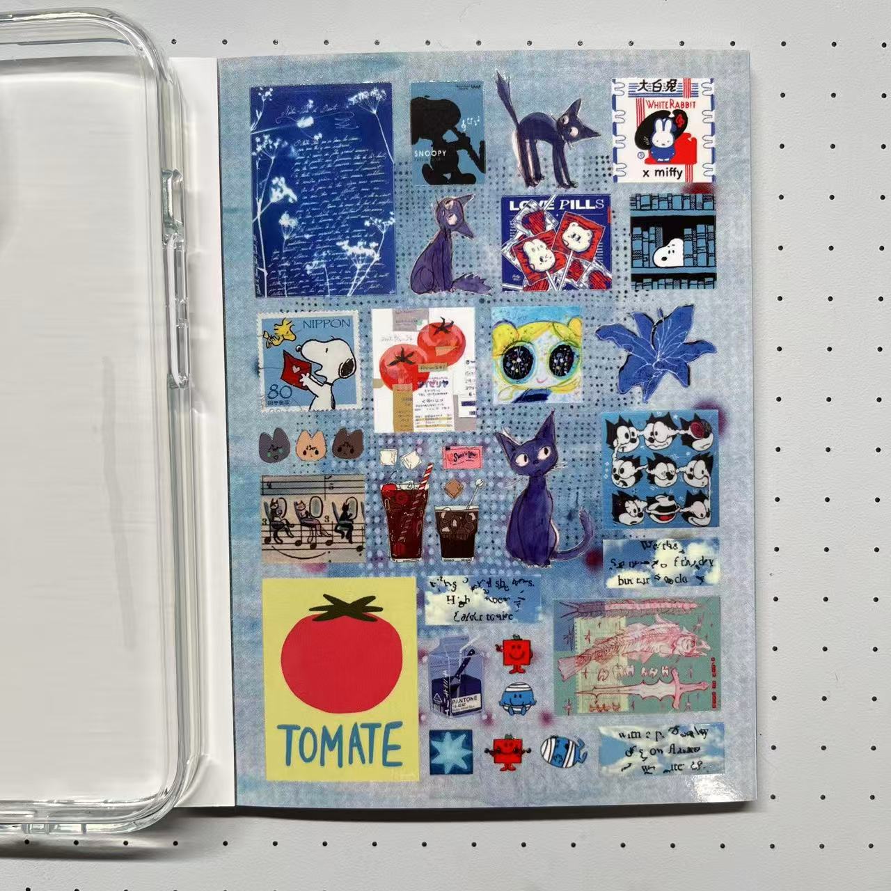 【Limited Edition 7】It's Ok Sticker Book Handmade Sticker Phone Case