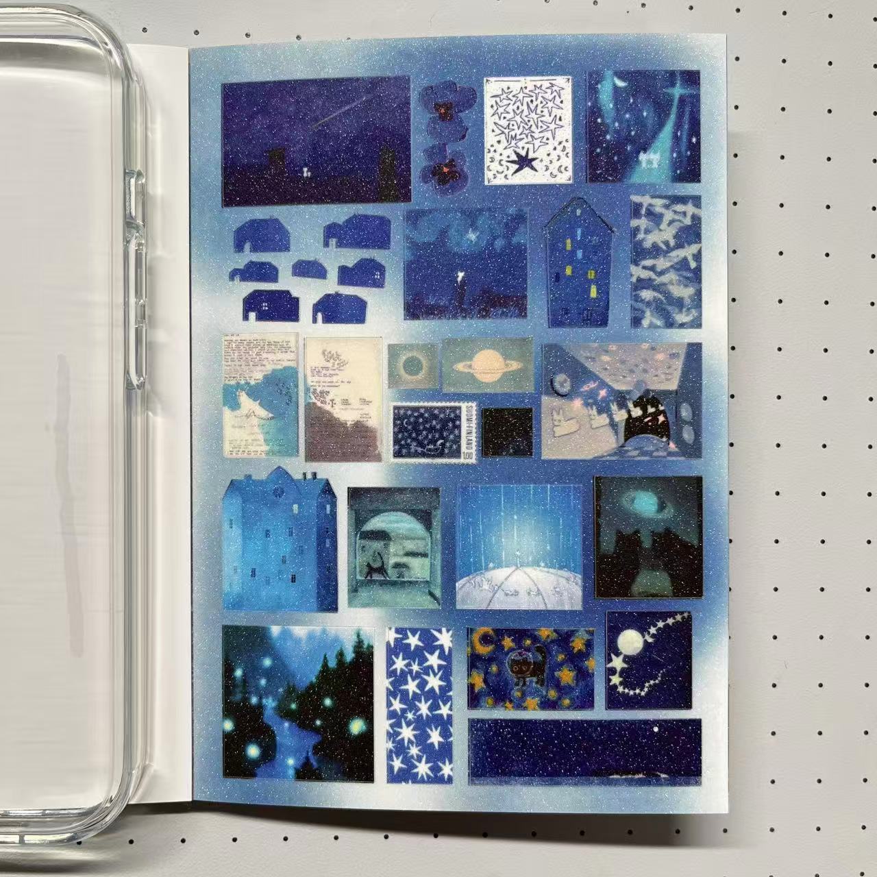 【Limited Edition 7】It's Ok Sticker Book Handmade Sticker Phone Case