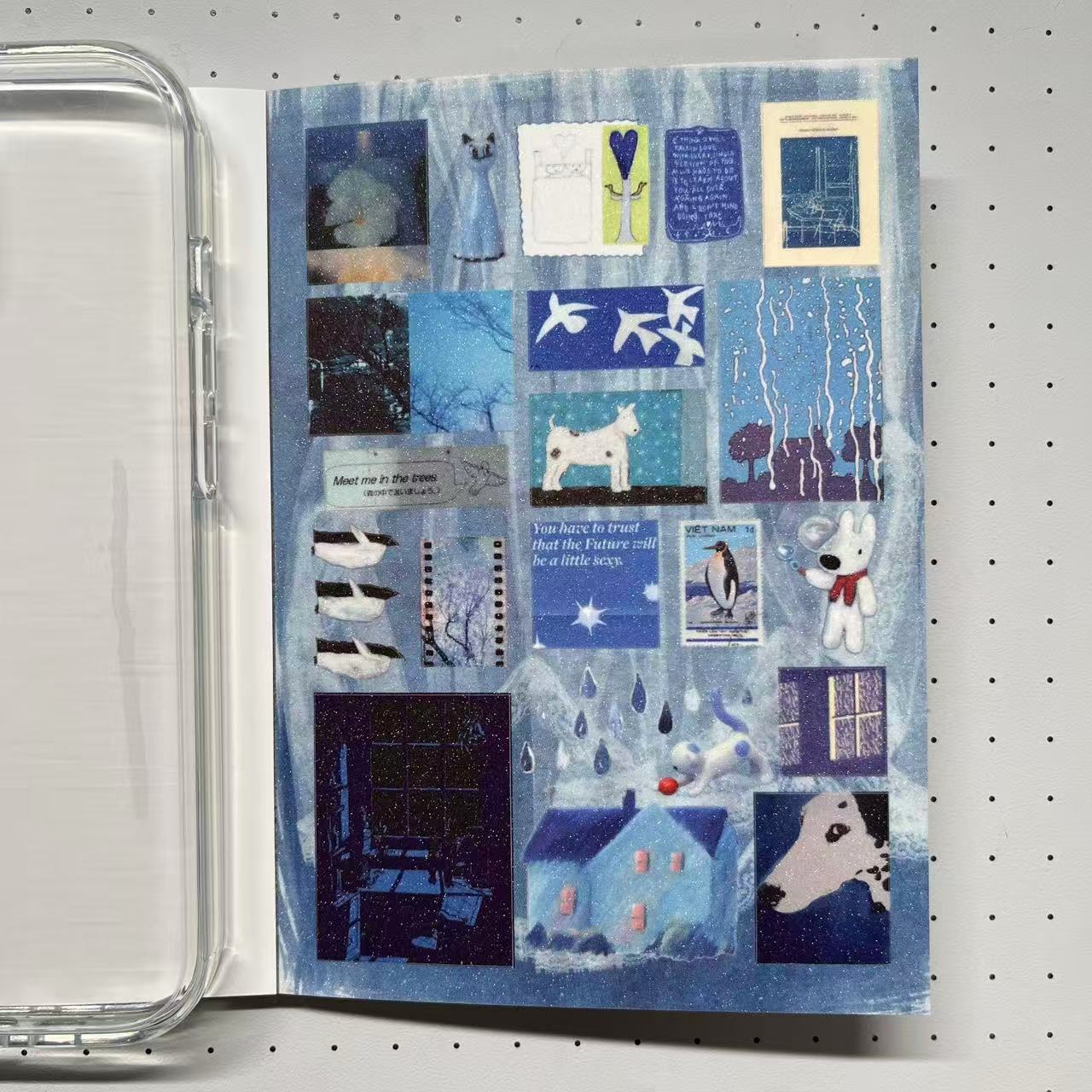 【Limited Edition 7】It's Ok Sticker Book Handmade Sticker Phone Case