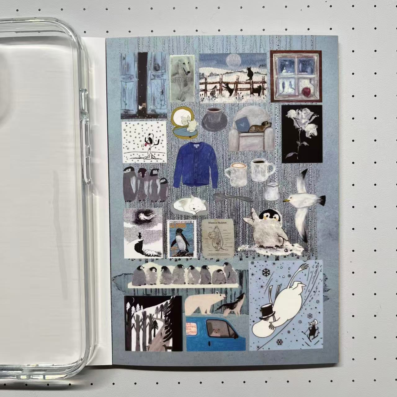 【Limited Edition 7】It's Ok Sticker Book Handmade Sticker Phone Case