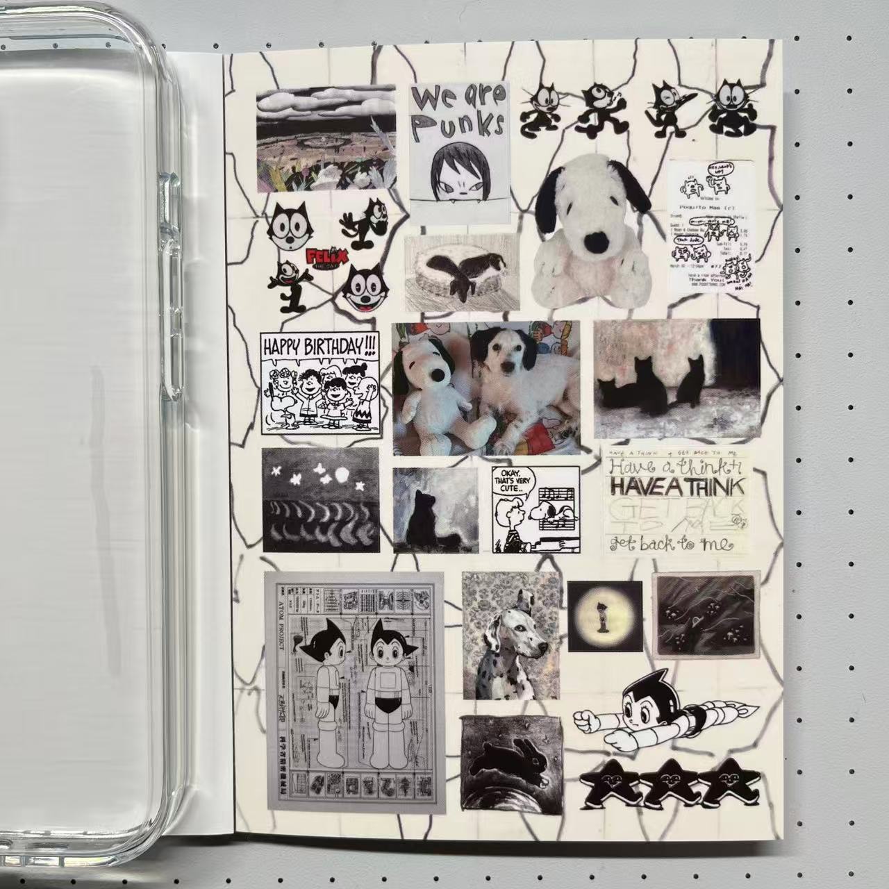 【Limited Edition 7】It's Ok Sticker Book Handmade Sticker Phone Case