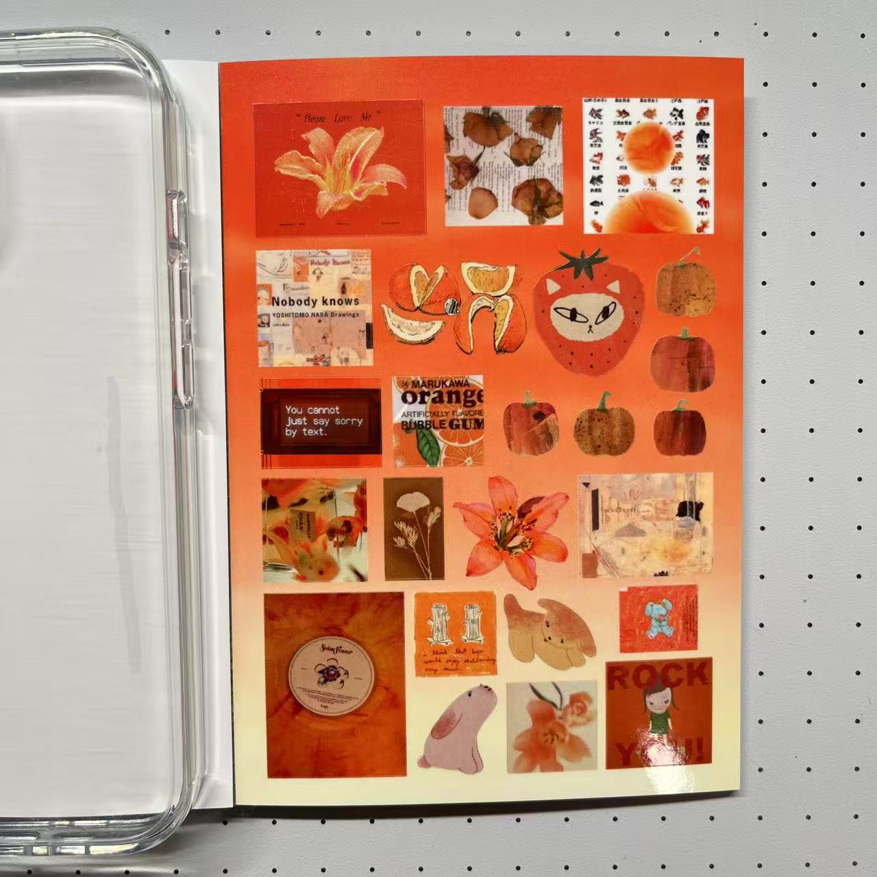 【Limited Edition 7】It's Ok Sticker Book Handmade Sticker Phone Case