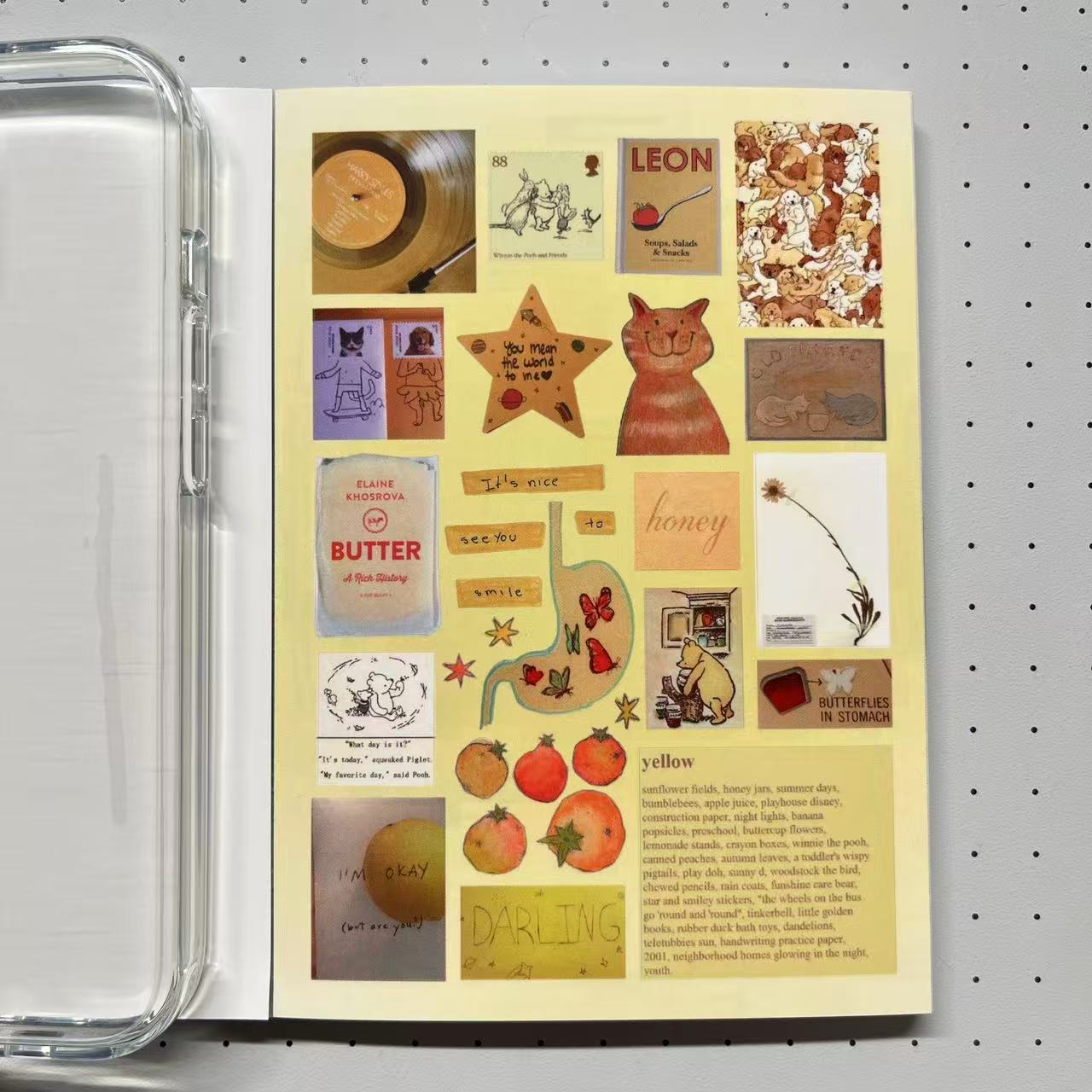 【Limited Edition 7】It's Ok Sticker Book Handmade Sticker Phone Case