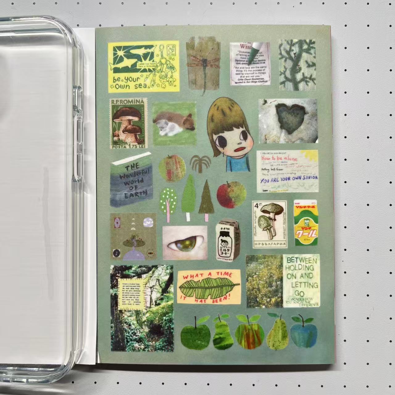 【Limited Edition 7】It's Ok Sticker Book Handmade Sticker Phone Case