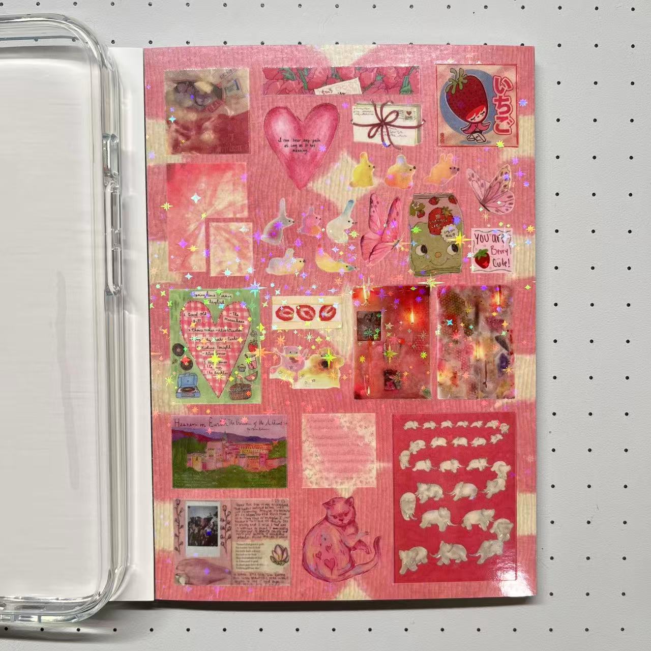 【Limited Edition 7】It's Ok Sticker Book Handmade Sticker Phone Case