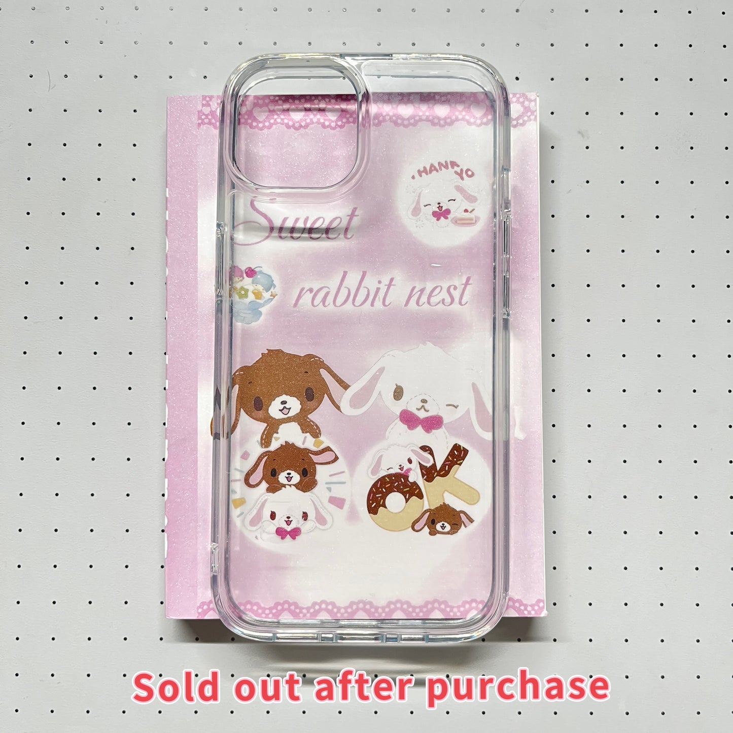 【Limited Edition 8】Sweet Rabbit Nest Sticker Book Handmade Sticker Phone Case