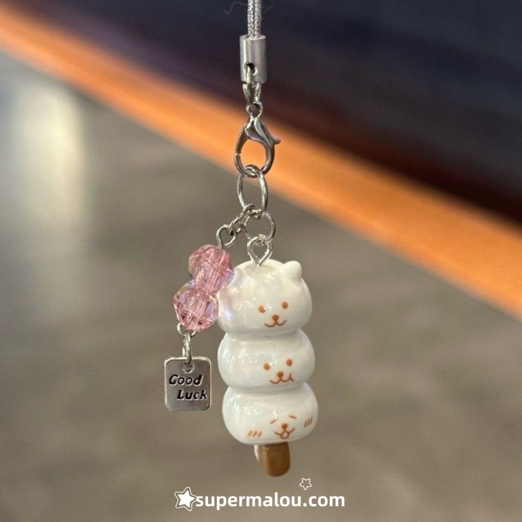 Little Bear Clover Ice Cream Pendant Phone Chain
