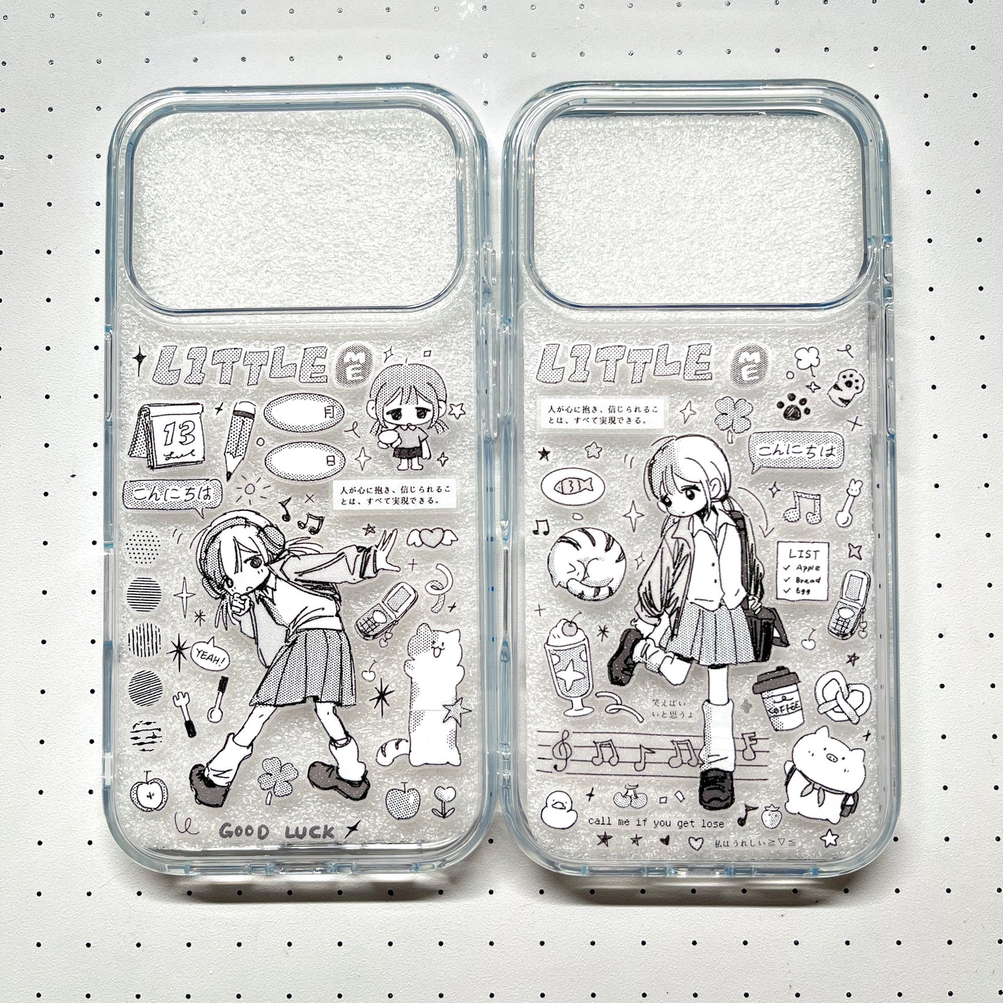 Little Me Handmade Sticker Phone Case Samsung Case (Resin Version)
