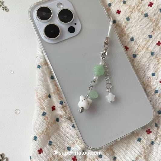 Little Rabbit Clover Phone Chain