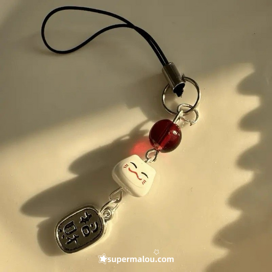 Lucky Cat Phone Chain