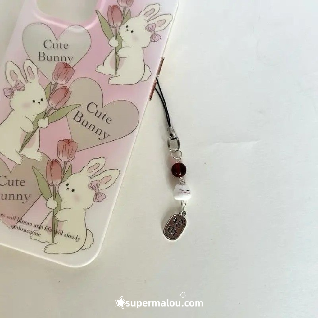 Lucky Cat Phone Chain