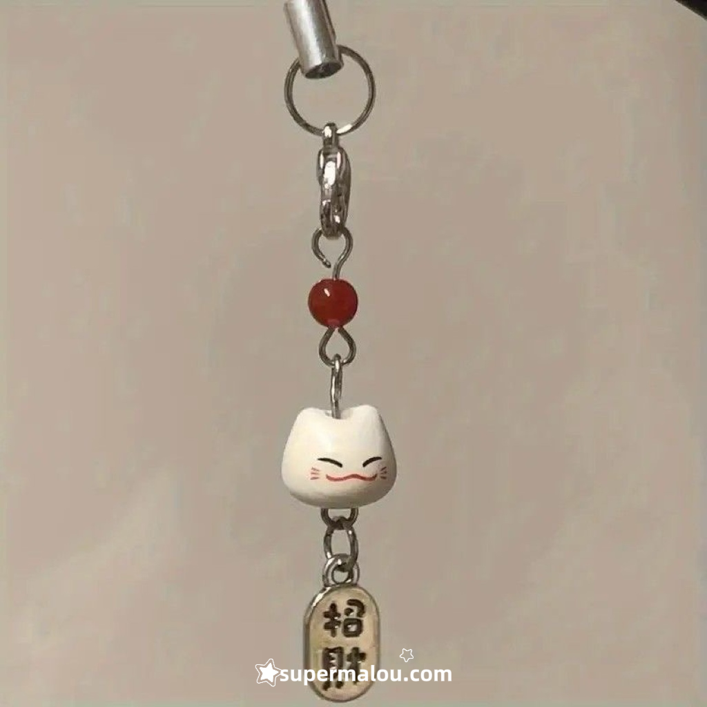 Lucky Cat Phone Chain
