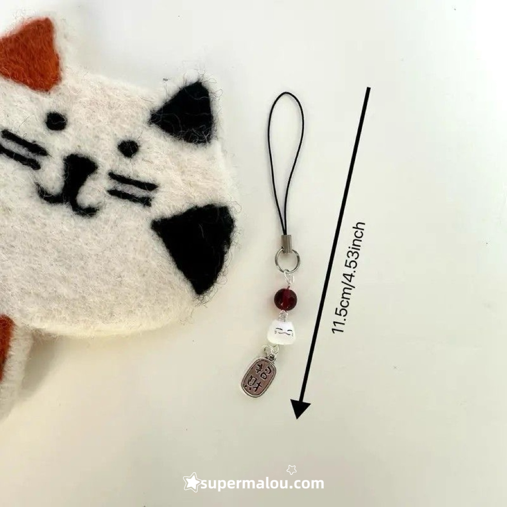 Lucky Cat Phone Chain
